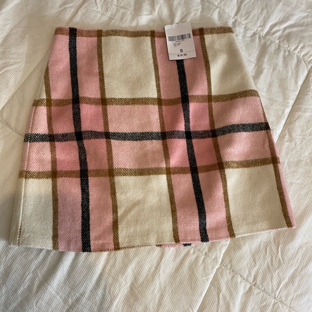 Plaid skirt